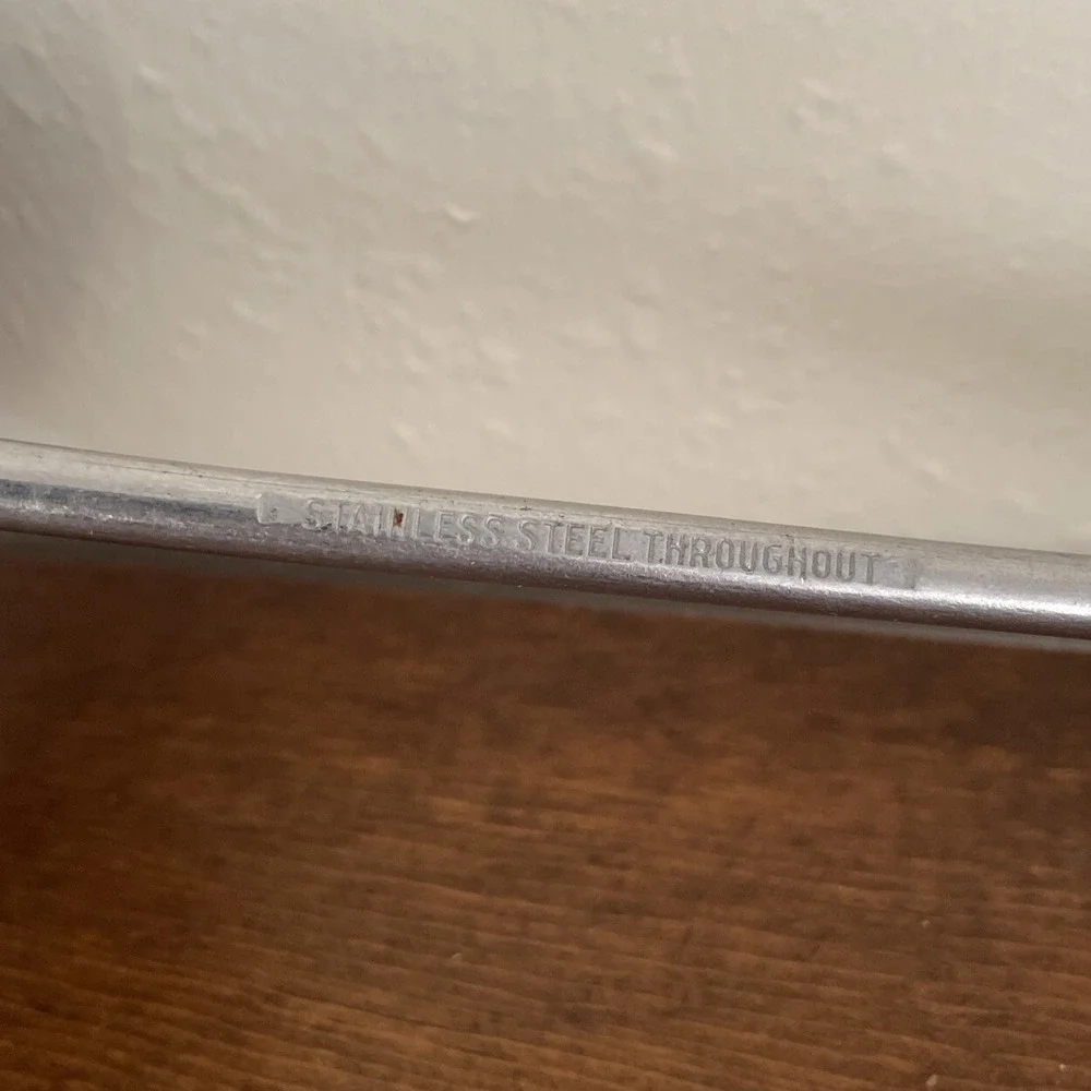 Vtg EKCO Eterna Wood handle‎ 10